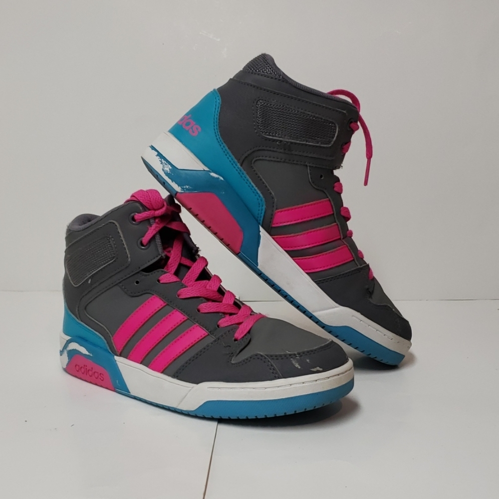 Addidas High Top Girls Basketball Shoes